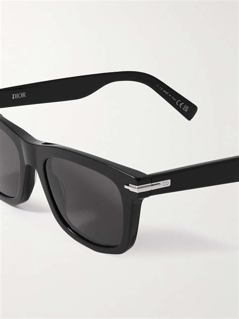 dior black suit sunglasses